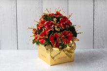 Load image into Gallery viewer, Large Holiday Flower Truffle Box
