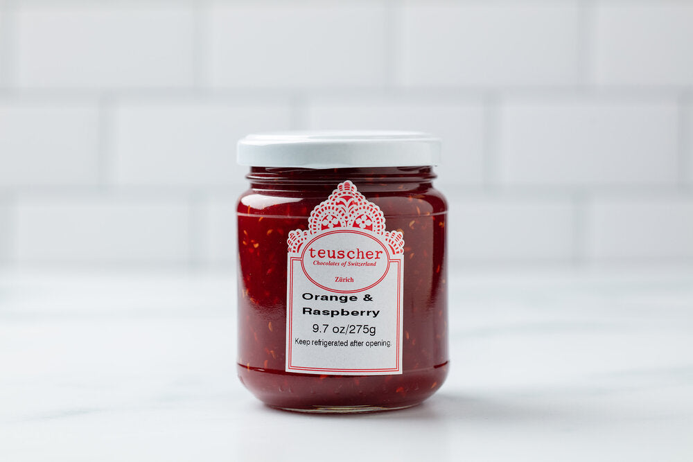 Teuscher Raspberry & Orange Jam