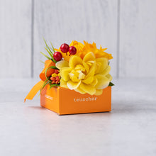 Load image into Gallery viewer, Small Fall Flower Truffle Box
