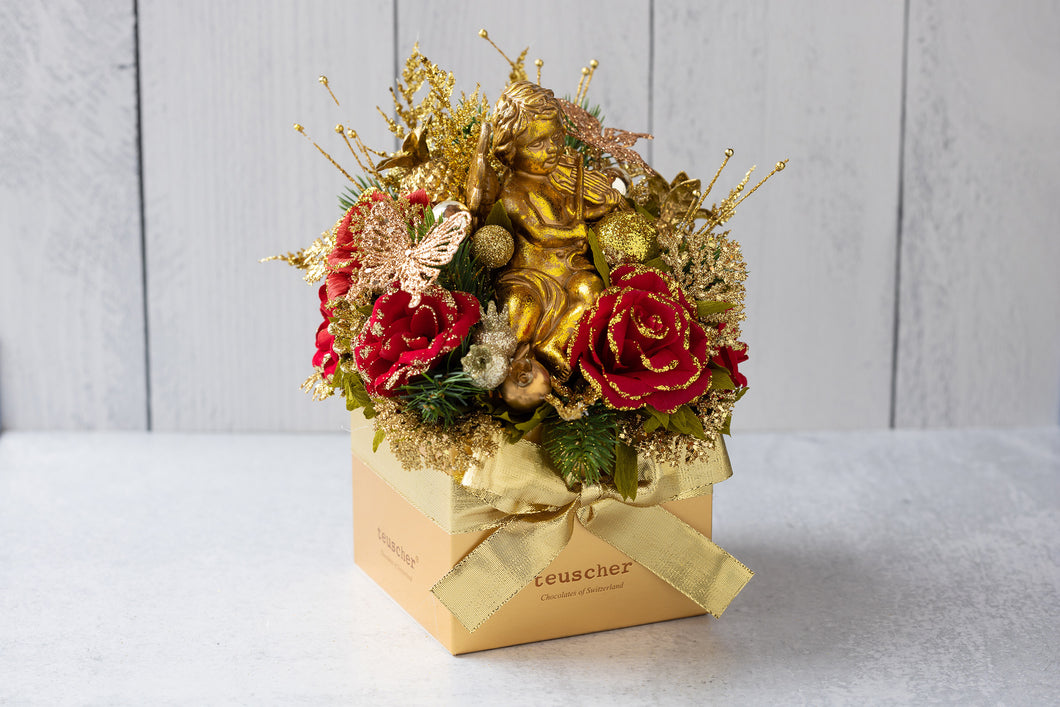 Large Angel Flower Truffle Box