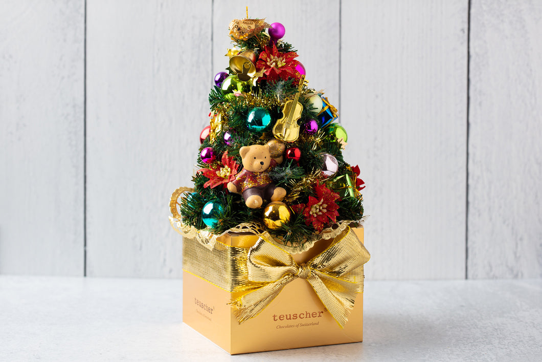 Large Christmas Tree Truffle Box