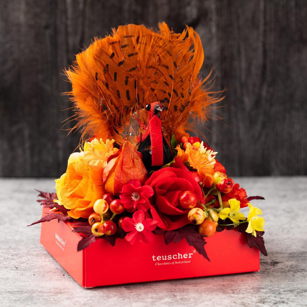 Thanksgiving Turkey Truffle Box - Medium